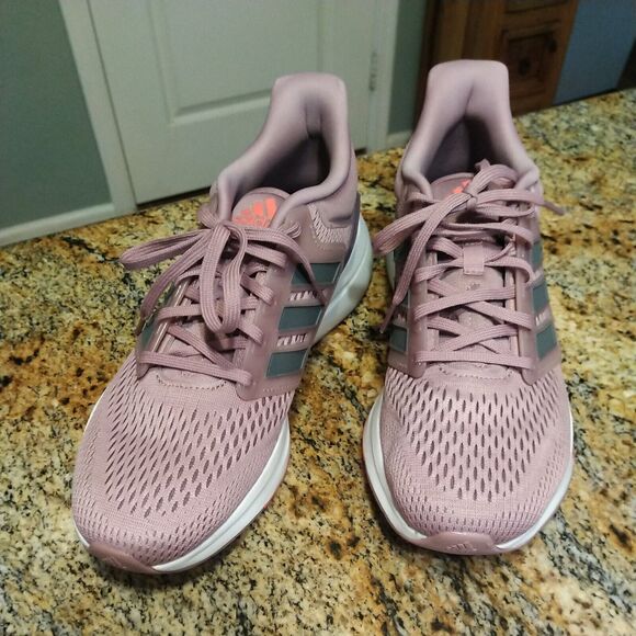 Shoes Training Running Women Adidas EQ21 Run GZ4075 Pink 9.5 - Picture 3 of 12